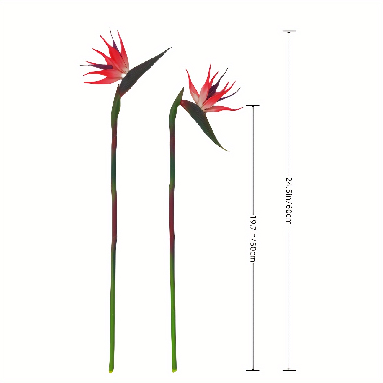 Bird Paradise Strelitzia - 3 szt. Sztuczne kwiaty strelitzii (Bird