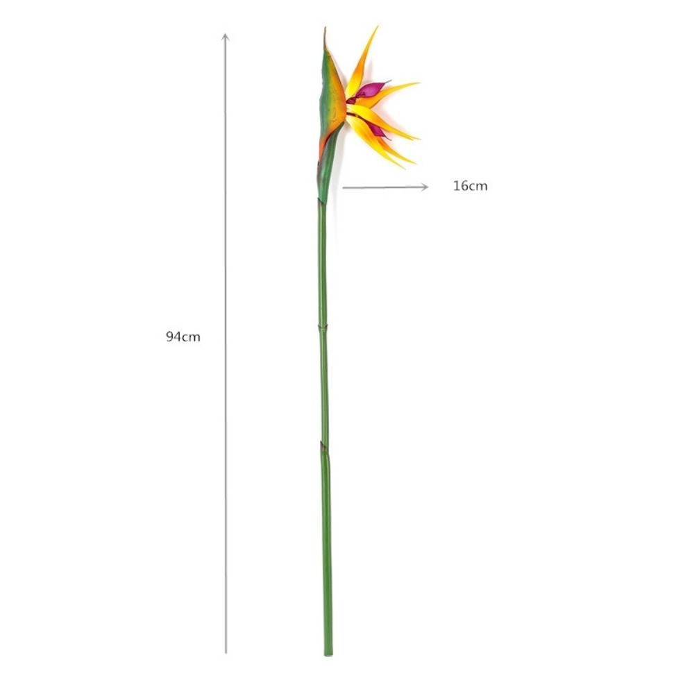 Bird Paradise Strelitzia - Nowe sztuczne kwiaty strelitzii z długim