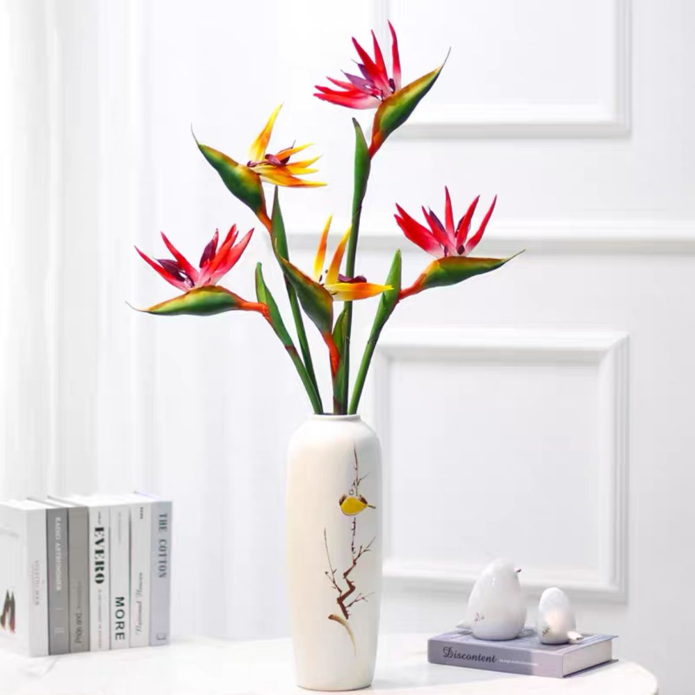 Bird Paradise Strelitzia - Nowe sztuczne kwiaty strelitzii z długim