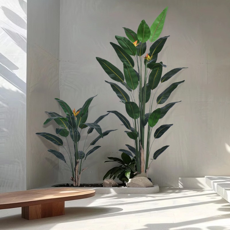 Bird Paradise Strelitzia - Realistyczna Duża Sztuczna Strelitzia Rajskie Ptaki