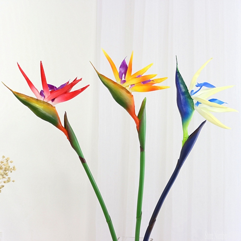 Bird Paradise Strelitzia - 90CM silikonowa sztuczna strelitcja (pтица rajskая)