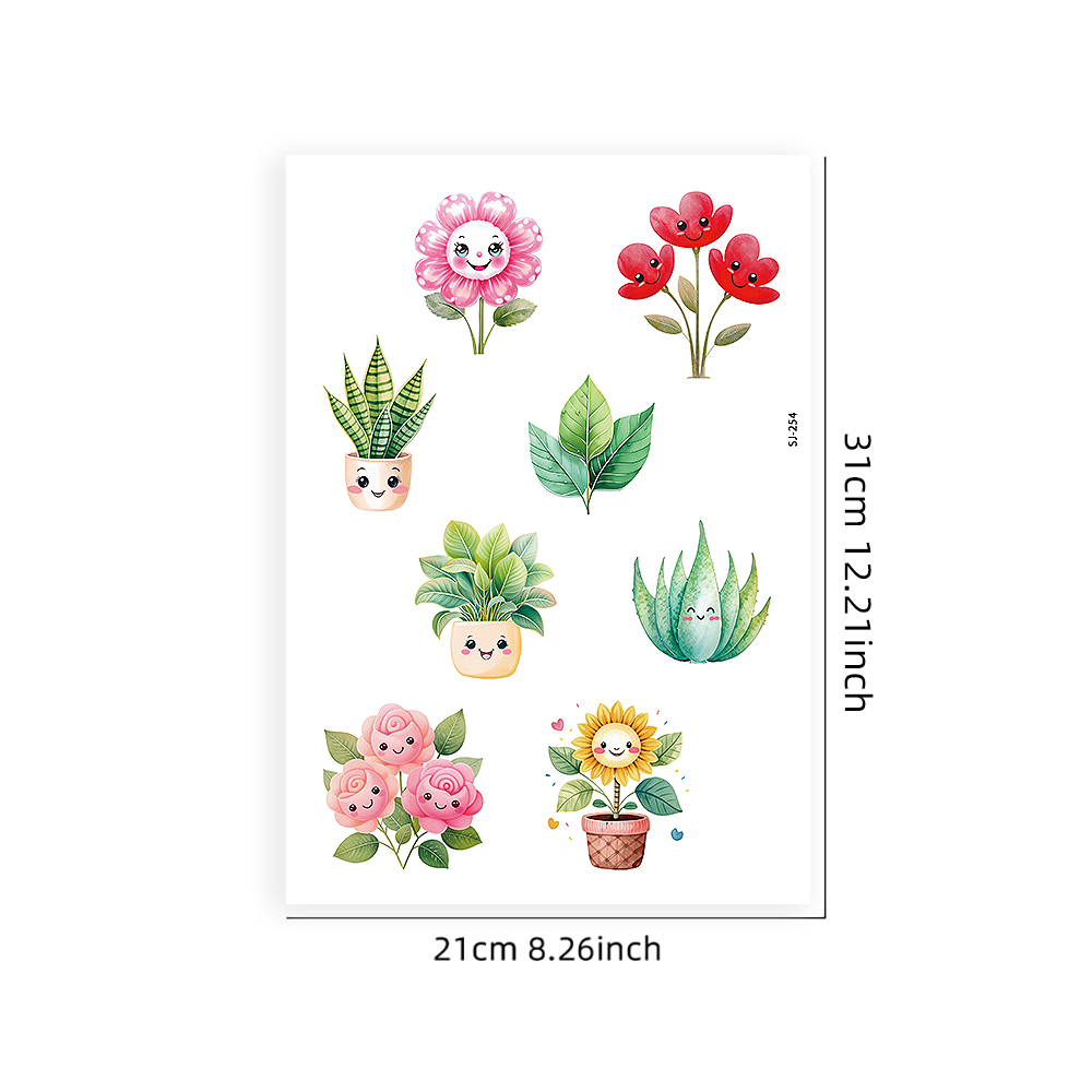 8 szt. Naklejki na kubki z alo – Aloe Vera Pot recenzja i cena