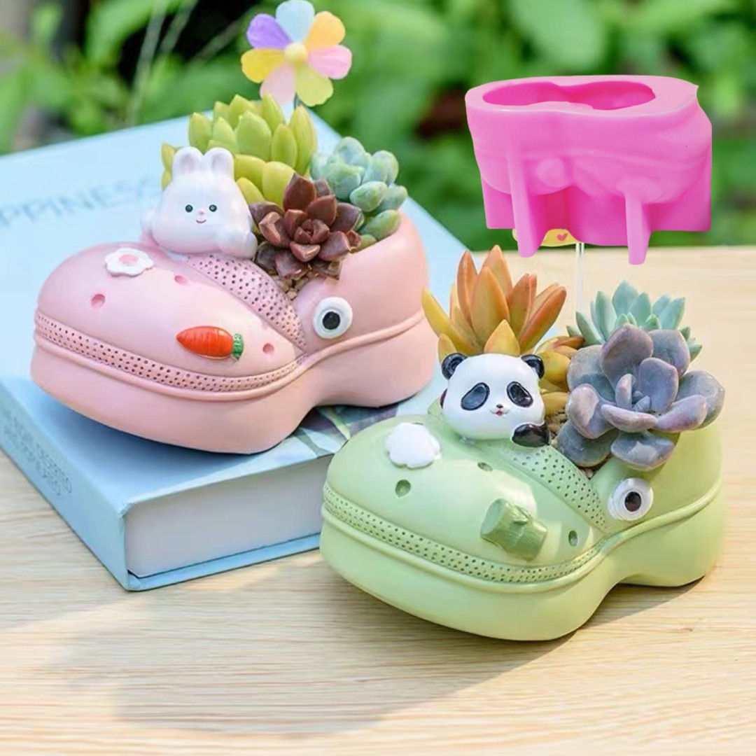 3D Animal Slippers Succulent P – Echeveria Succulent recenzja i cena