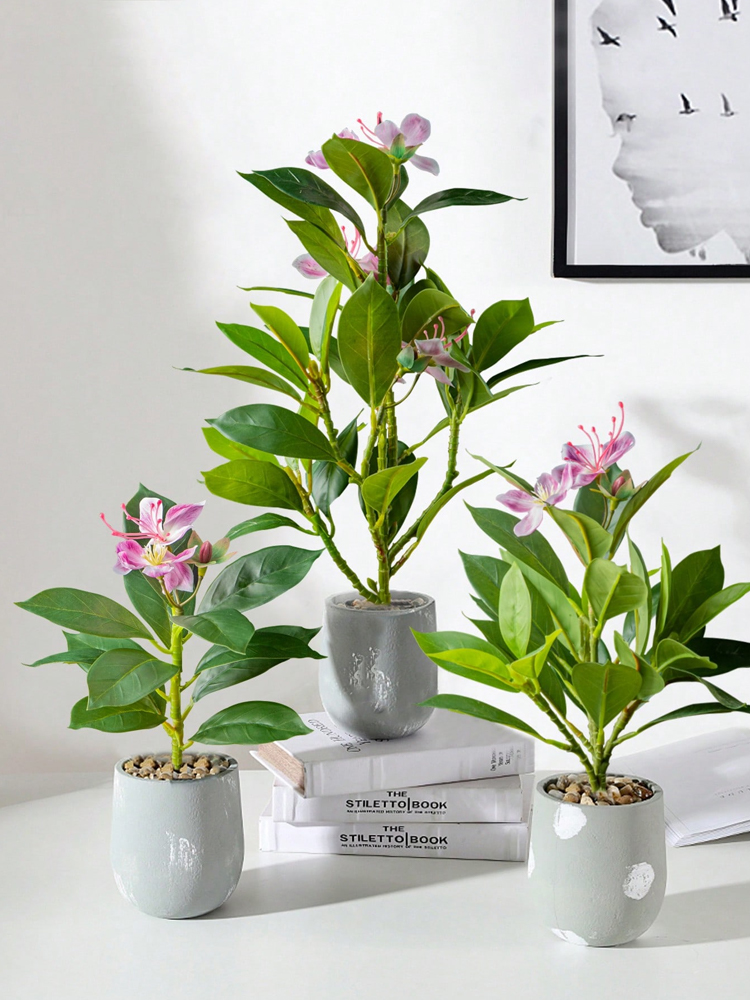 21-40cm Sztuczne rośliny azali – Ficus Lyrata Tree recenzja i cena
