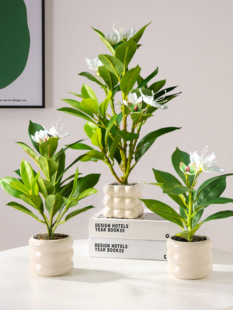 21-40cm Sztuczne rośliny azali – Ficus Lyrata Tree recenzja i cena