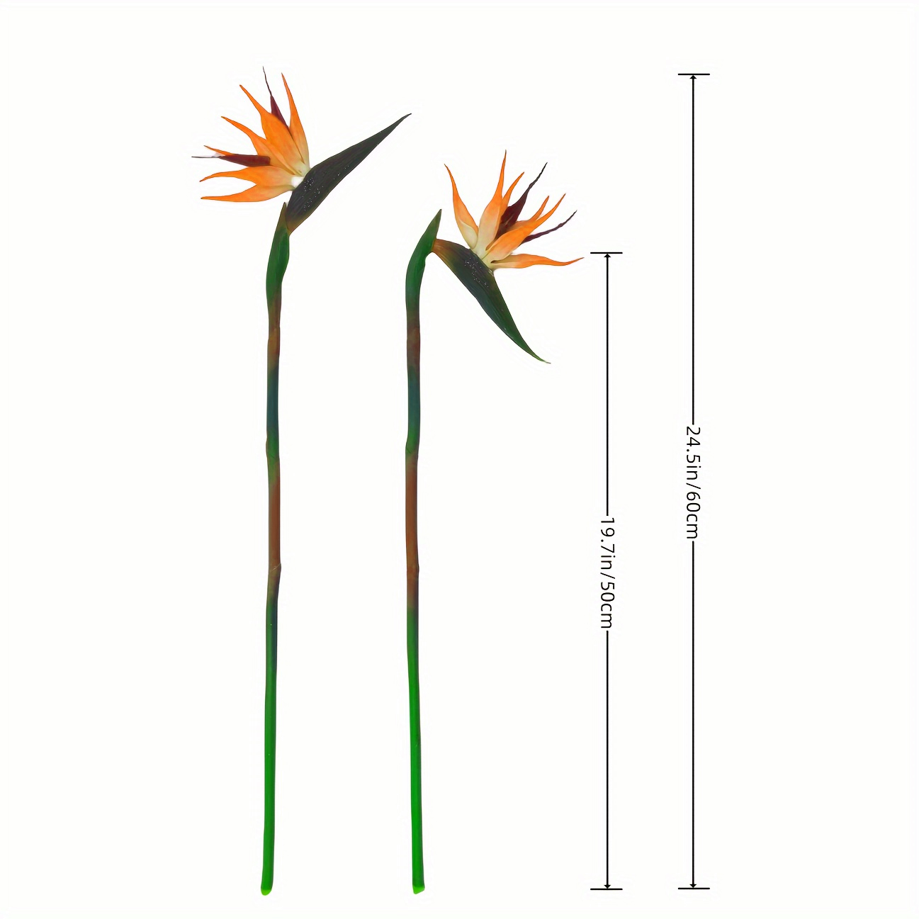 3 szt. Sztuczne kwiaty niebiań – Bird Paradise Strelitzia recenzja i cena