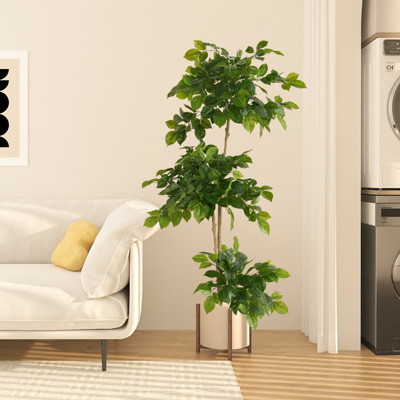 2-78in Duże Sztuczne Rośliny S – Ficus Lyrata Tree recenzja i cena