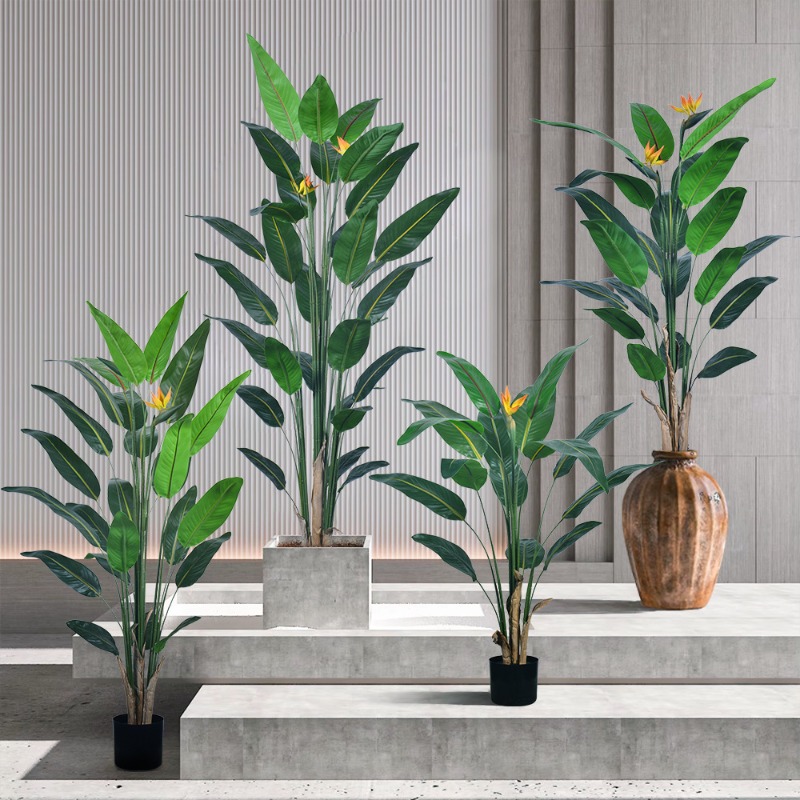 Realistyczna Duża Sztuczna Str – Bird Paradise Strelitzia recenzja i cena