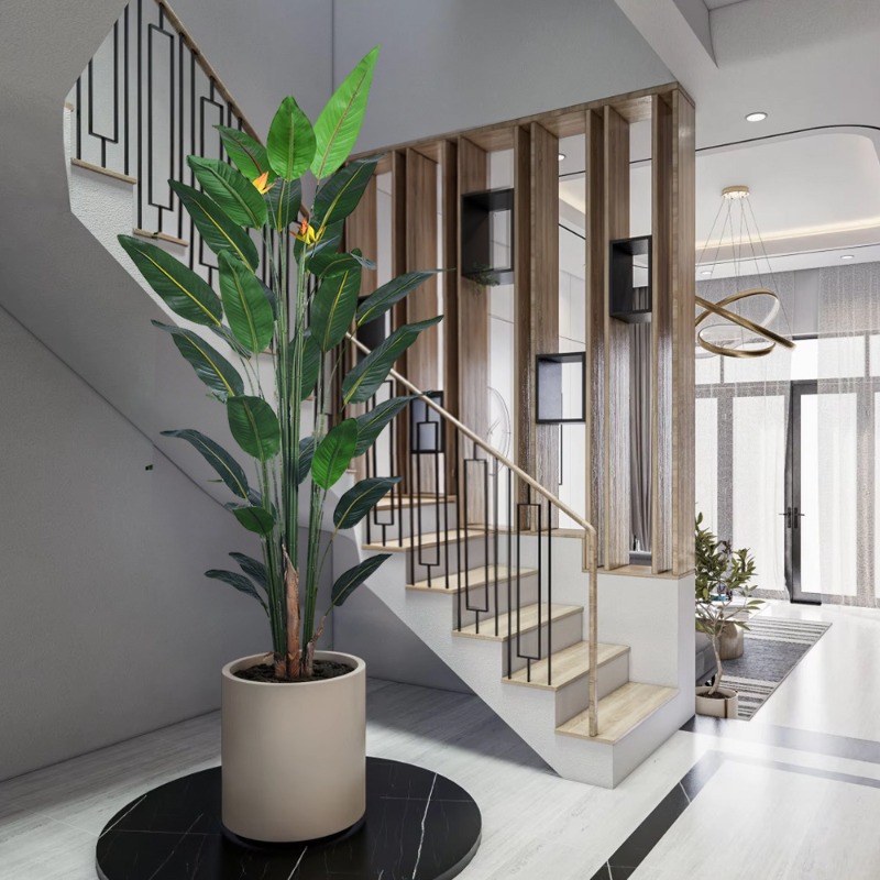Realistyczna Duża Sztuczna Str – Bird Paradise Strelitzia recenzja i cena