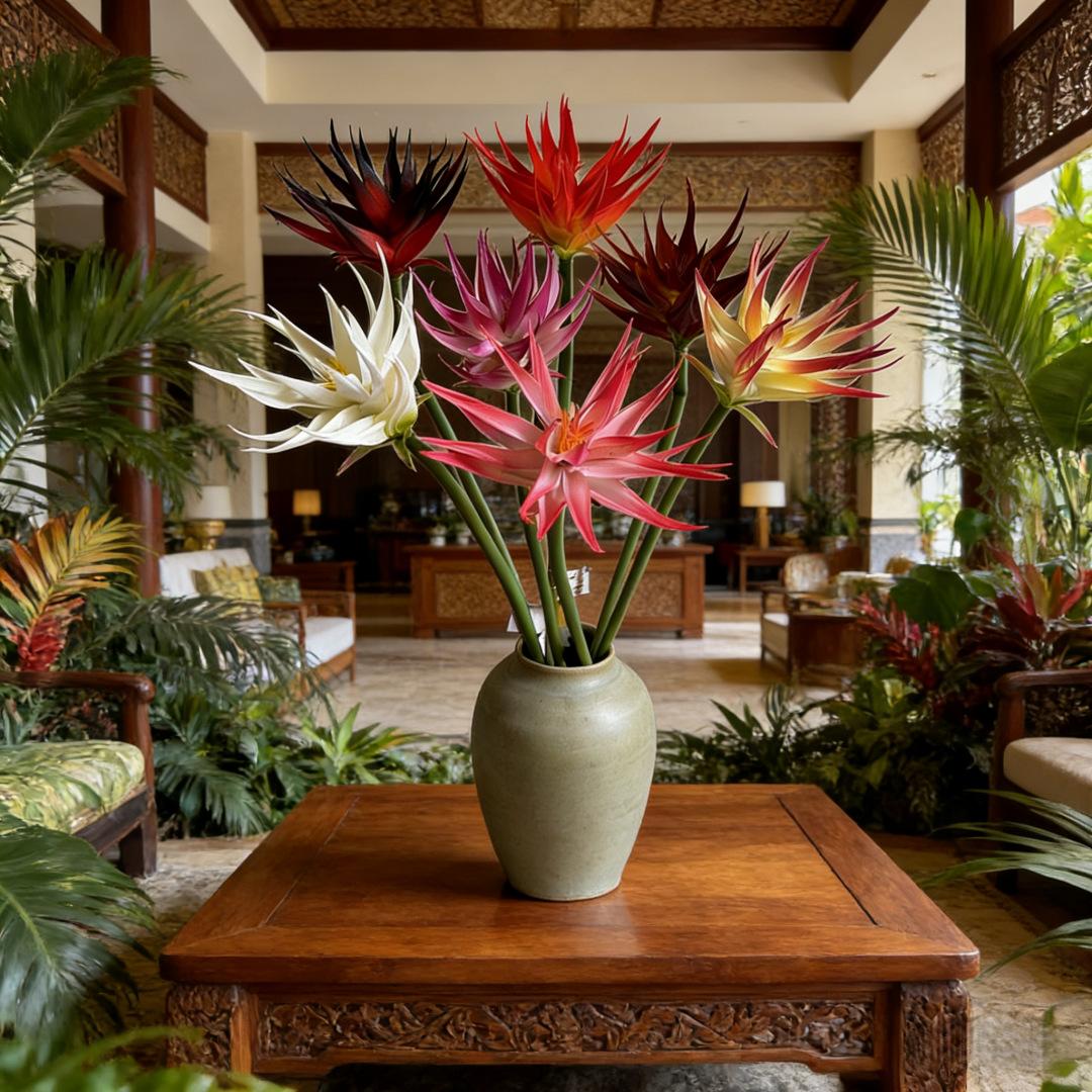 1 szt. Sztuczny kwiat strelitz – Bird Paradise Strelitzia recenzja i cena