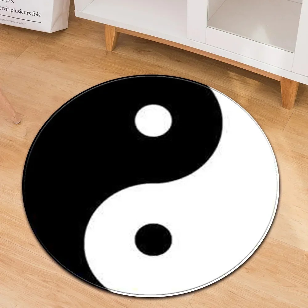 Okrągły dywan Yin Yang Taiji K – Maranta Prayer Plant recenzja i cena
