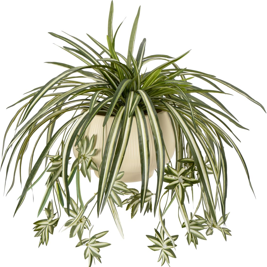 4 szt. Sztuczne wiszące roślin – Spider Plant Hanging recenzja i cena