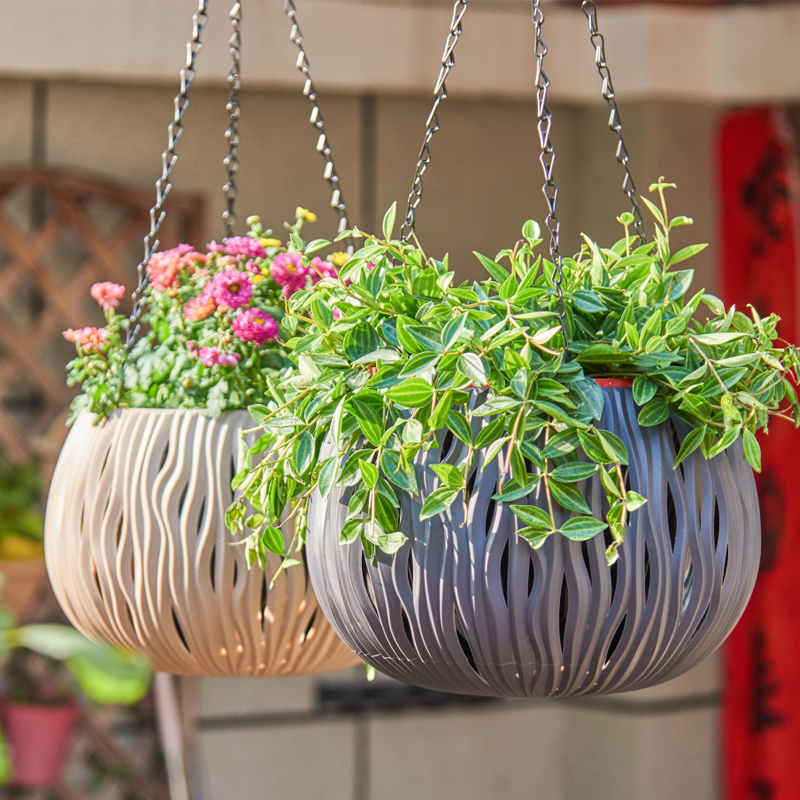 Donica wisząca, plastikowa, o  – Spider Plant Hanging recenzja i cena