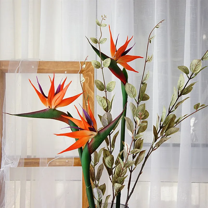 Sztuczny kwiat w dotyku jak pr – Bird Paradise Strelitzia recenzja i cena