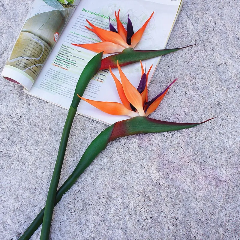 Sztuczny kwiat w dotyku jak pr – Bird Paradise Strelitzia recenzja i cena