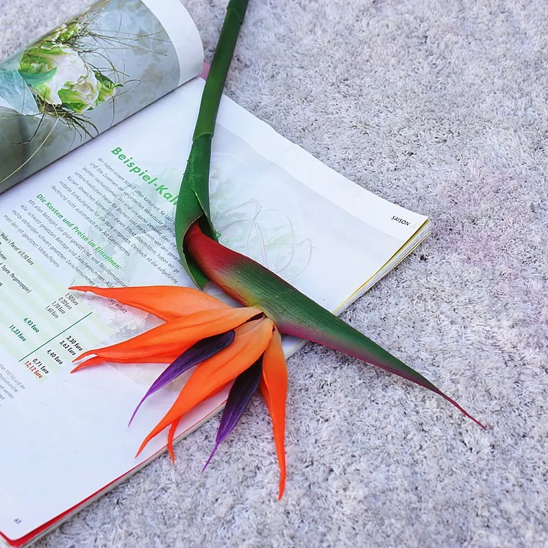 Sztuczny kwiat w dotyku jak pr – Bird Paradise Strelitzia recenzja i cena