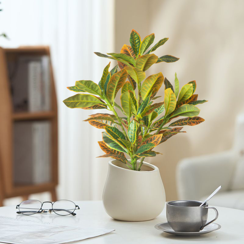 24-41cm Sztuczne rośliny Fałsz – Ficus Lyrata Tree recenzja i cena