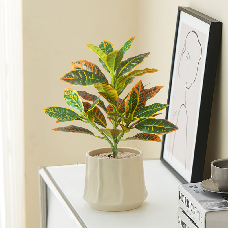 24-41cm Sztuczne rośliny Fałsz – Ficus Lyrata Tree recenzja i cena