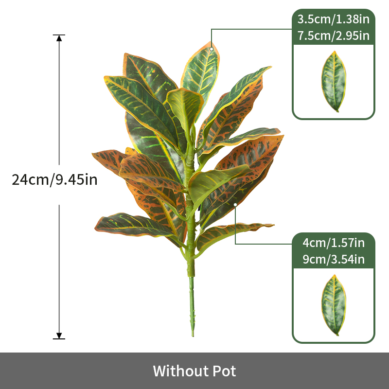 24-41cm Sztuczne rośliny Fałsz – Ficus Lyrata Tree recenzja i cena
