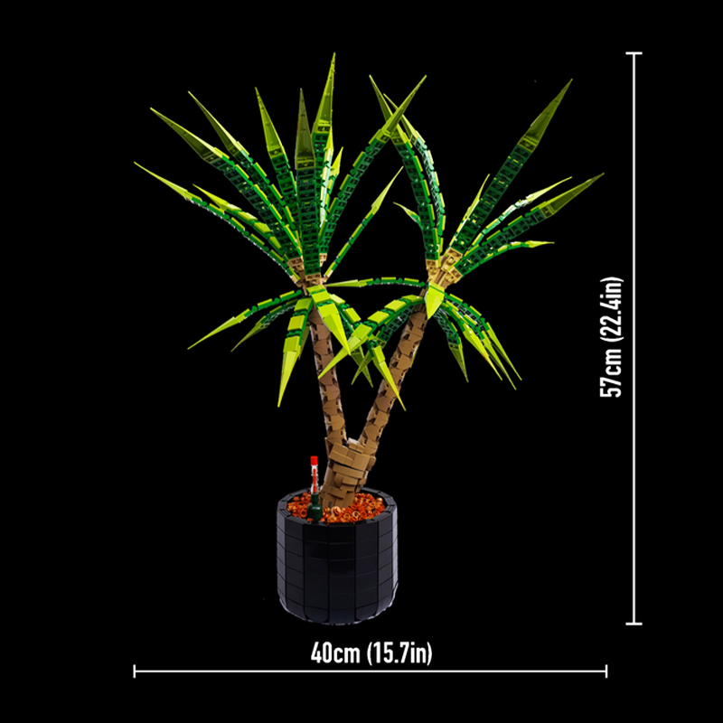 1961 elementów MOC Dracaena Ma – Dracaena Marginata recenzja i cena
