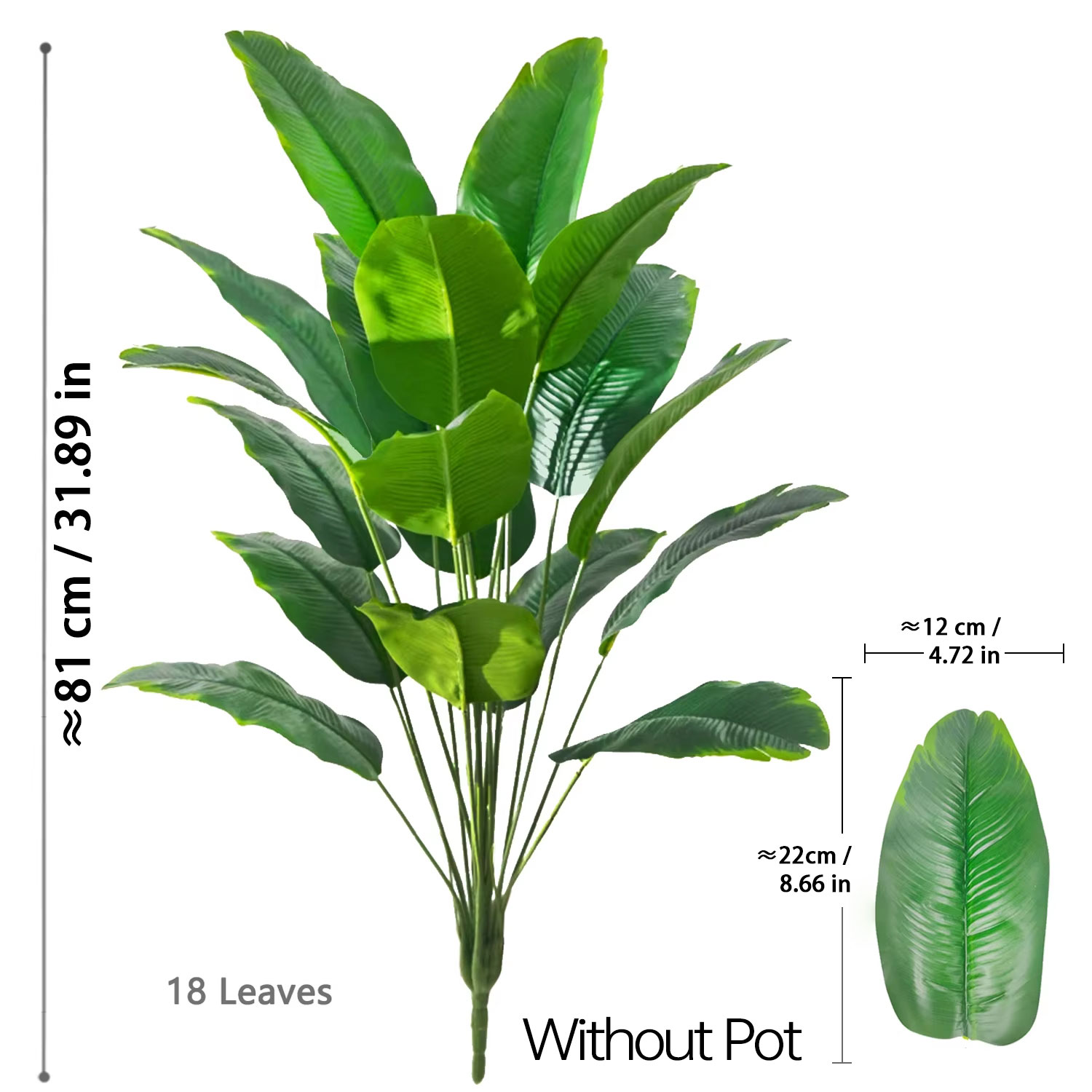 Sztuczne rośliny 67-112 cm Duż – Ficus Lyrata Tree recenzja i cena