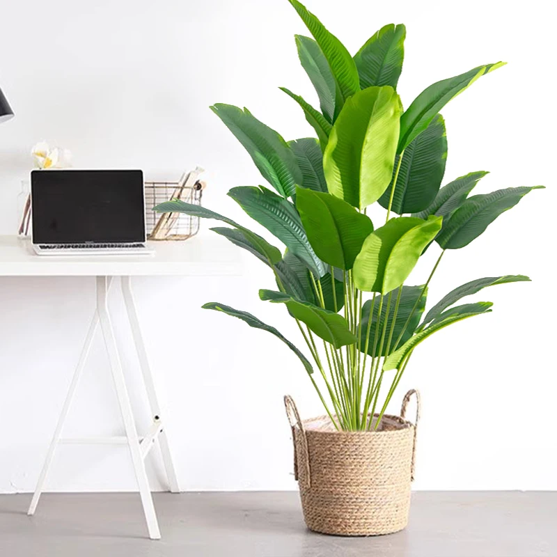1 szt. Sztuczne rośliny Duża t – Ficus Lyrata Tree recenzja i cena